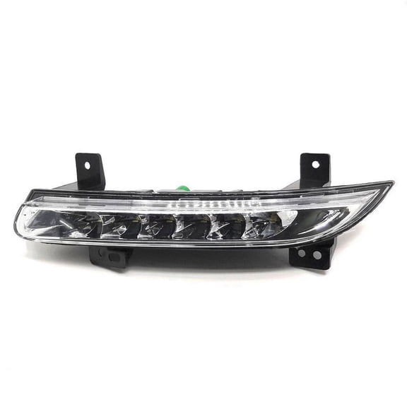 Car Front Right LED DRL Fog Light for Fluence 2014+ Auto Driving Lamp Daytime Running Light Bumper Lamp,1 x Daytime Running Light(Right)
