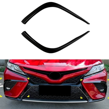 Gloss Black Front Side Vent Fog Light Trim For Toyota Camry SE XSE (2018-2020) – IDENUONA