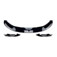 thumbnail image 1 of Car Front Spoiler Splitter Lip For BMW 4 Series F32 F33 F36 M 2014-2020 CB Style Glossy Black, 1 of 10