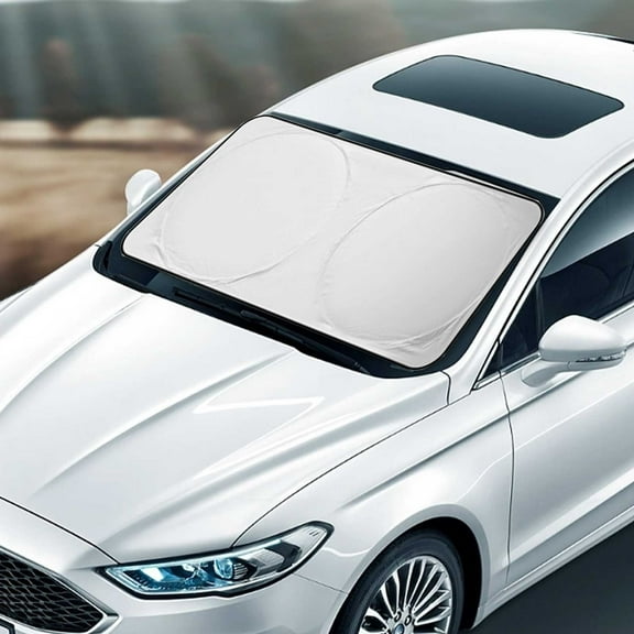 2025 Car Front Sunshade Mat for Windshield Foldable,Car Thermal Insulation Sunscreen,Car Front Sunshade Mat for Windshield Foldable,Car Sunshades for Windshield Large,Car Sun Shades for Side Window