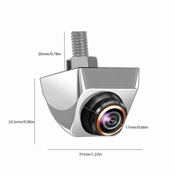 Car Front View Camera Car Backup Camera 1080P Night Wide Angle IP68 AHD1080P HD CVBS Rear View Camera for Cars SUVs Trucks