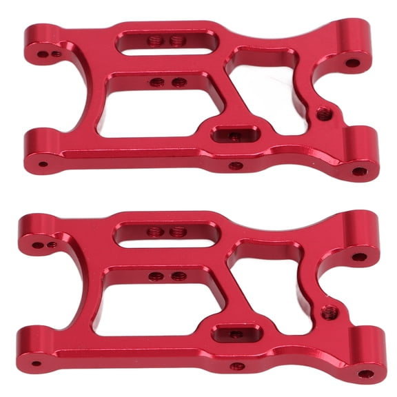 Car Front and Rear Swing Arms 1/10 Universal Metal Upgrade Accessories for LC Racing 1/14 CarRed