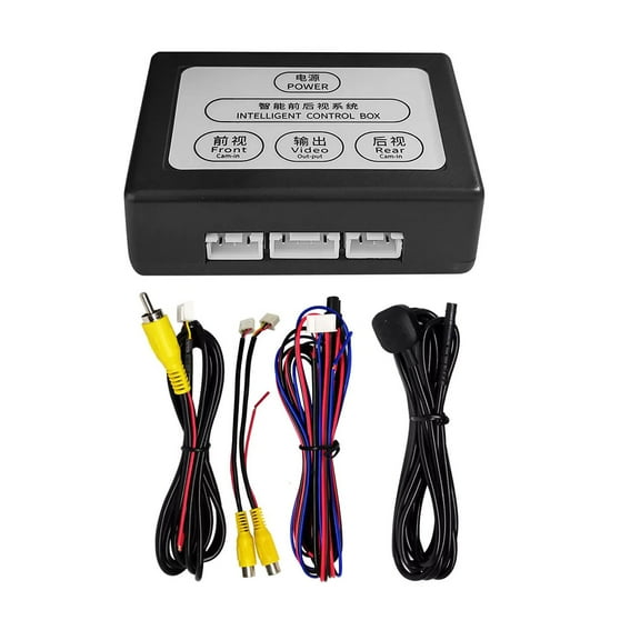 Car Front and Rear View Camera Switch Video 2 Channel AV Control Box ConverterTAPDRA Spare Part