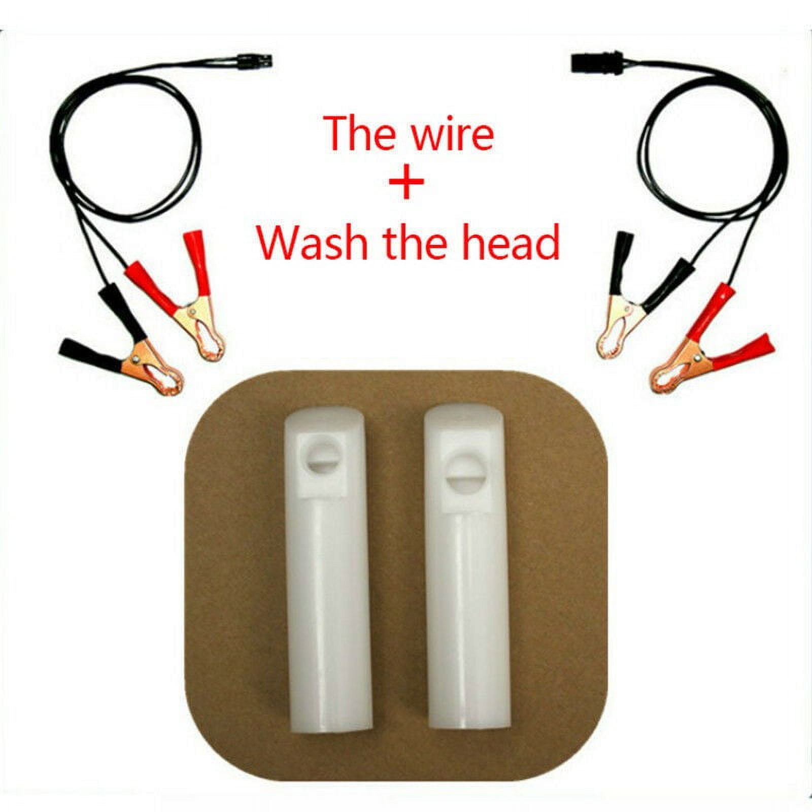 Car Fuel Injector Flush Cleaner Adapter Cleaning Tool Set Nozzle Diy ...