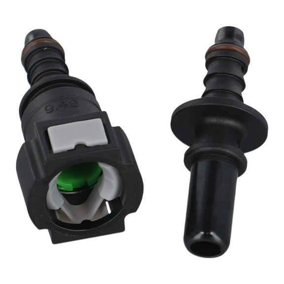 Car Fuel Line Coupler Hose Quick Connect 9.49 ID6 Nylon Oil Line Pipe Adapter Disconnect Release Hose Connector Car Accessories
