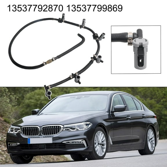 Car Fuel Return Line Hose Pipe For BMW M57 3 5 6 7 X3 For X5 E90 E91 E92 E93 E60 E61 E63 E65 E66 For X3 E83 13537792870 13537799