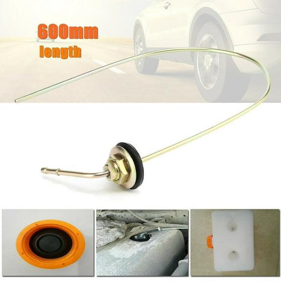 Car Fuel Tank Stand Pipe 45 Degree 600MM Heaters For Webasto Heater Metal Replacement 1 X 60CM Long Accessories