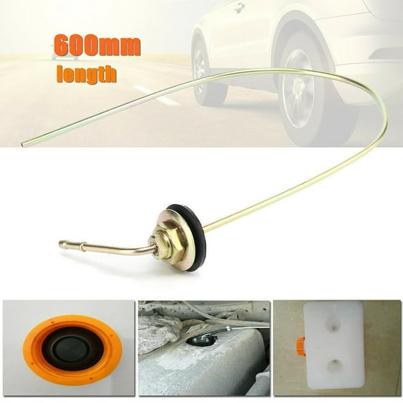 Car Fuel Tank Stand Pipe 45 Degree 600MM Heaters For Webasto Heater Metal Replacement 1 X 60CM Long Accessories
