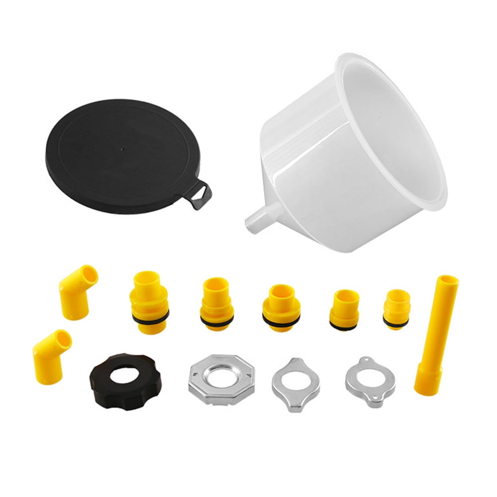 Car Funnel Coolant Flush Kit Cooling System Antifreeze Plastic