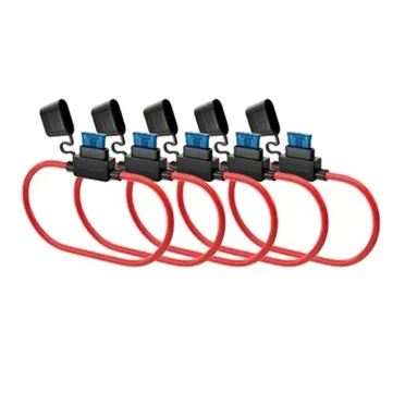 Partsdealers ATS Blade In-Line Fuse Holder - Splash Proof, 12V DC 30A - For Car, Bike, Universal