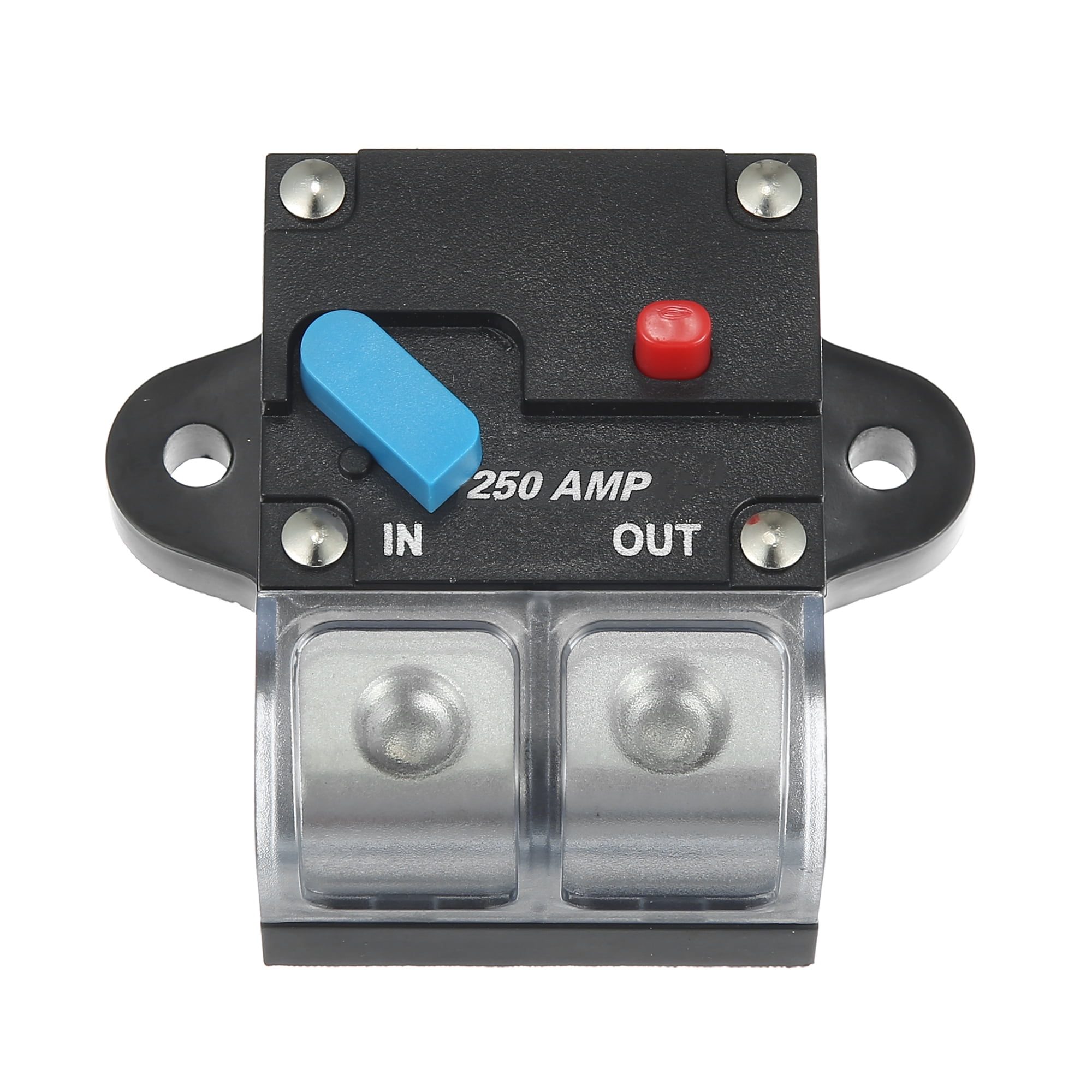 Car Fuse Holders Inverter Circuit Breaker Inline Protector 250 Amp for Car Audio