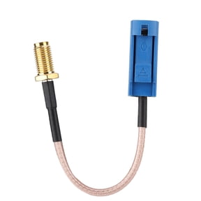 Car GPS Antenna Adapter Cable Fakra to SMA Adapter High-Frequency Low-Loss Coaxial Extension Connector Cable for Vehicle Navigation RF Audio Systems, 5.1 inches / 13 cm