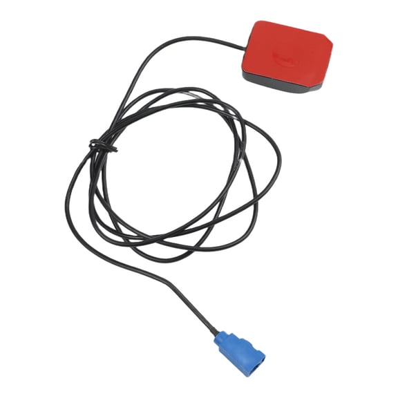 Car GPS Antenna with 150 cm Cable, ABS Housing, for FAKRA-C Male Connector, Enhanced Signal Reception for Vehicle Navigation Systems, Black