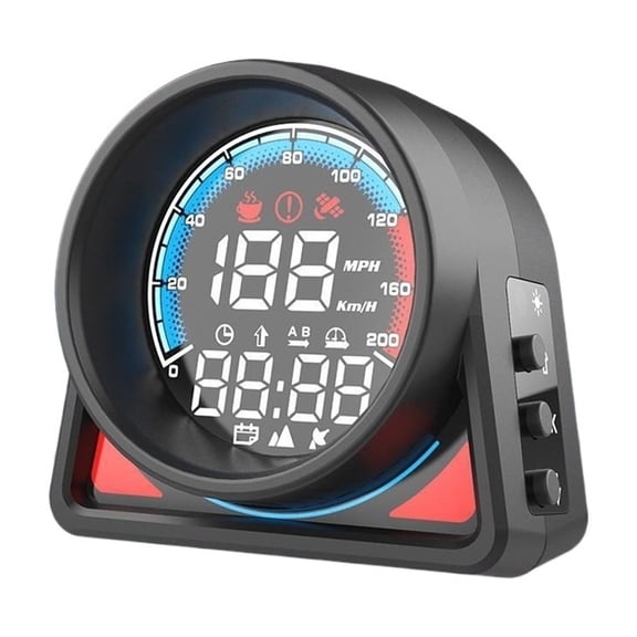 Car GPS Head Up Display Multi-Function Dashboard Car HUD On-board Computer Smart meter Auto Gau Alarm System