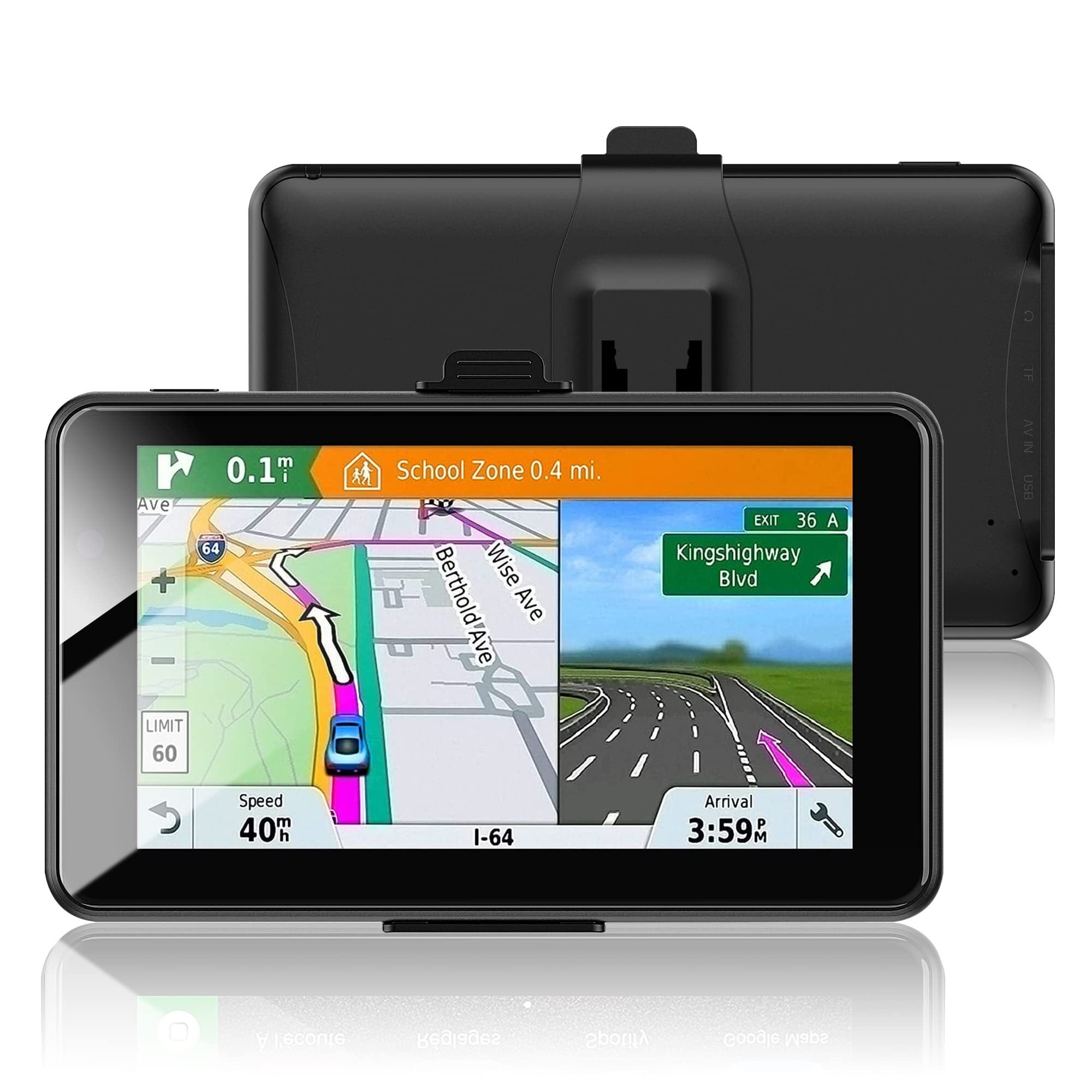 Navigation GPS pour moto - TOPHATTER - 7 pouces - Étanche