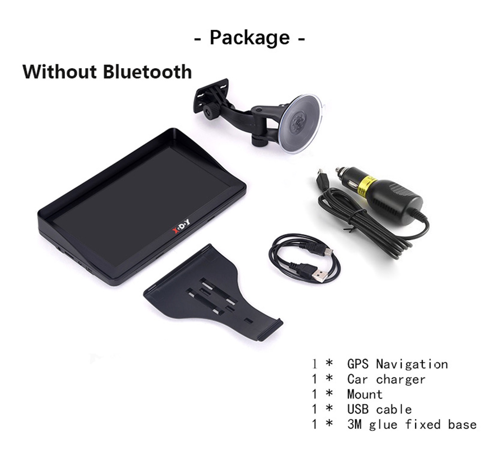 Car GPS Navigation 7 Inch Truck Car GPS Auto Navigator Sat Nav