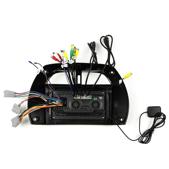 Car Stereo Head Unit with 4+64G, Android 15, 9-inch | GPS Navigation, Carplay, Android Auto, Bluetooth, WiFi | Fit for Toyota RAV4, 2001-2006