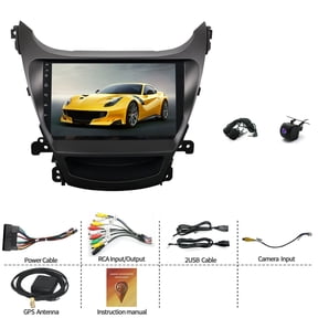 Car GPS Navigation 9inch Radio Stereo for Hyundai Elantra 2014-2016 FM Radio Android 15 Player 4+64G Fit for Carplay Android Auto SWC WiFi Bluetooth Mirror Link Backup Camera Support
