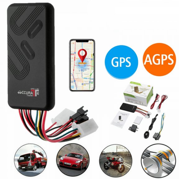 Car GPS Tracker GSM SIM GPRS Real Time Tracking Device Locator for Truck Vehicle