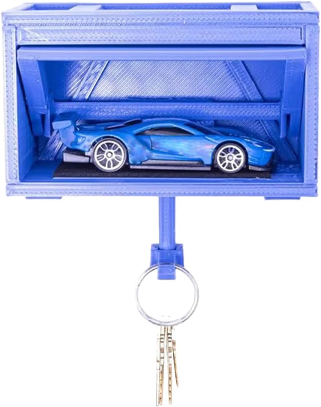 Interactive Key Holder Automotive Themed Decor Fun Car Garage Key Holder With Opening Door ...