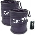 thumbnail image 1 of Car Garbage Can, 2 Pack Folding Outdoor Car Trash Can, Portable Pop-up Car Bin with Garbage Bags, 1 of 7