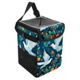 Car Garbage Can Foldable Trash Can with Leakproof Lid, Hanging