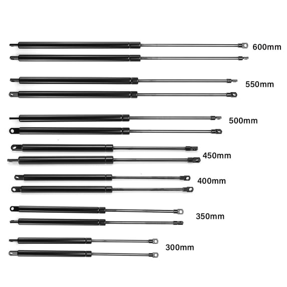 Car Gas Struts Bonnet Hood Trunk Tailgate Shock Lift Strut Support Bar Gas Spring Bus Bed Truck Boat Window 2pcs 300N 300-600mm
