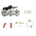 thumbnail image 1 of Car Gauge Kit 3 in 1 52mm/2in Water Temperature Oil Pressure Voltage Meter Universal for 12V Car, 1 of 6