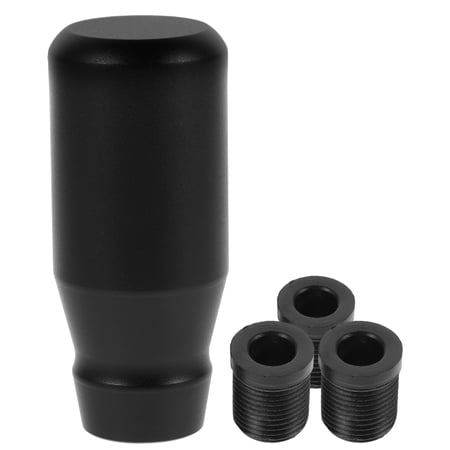 FONDOTIN Universal Weighted Shift Knob for Manual and Automatic Cars Made from Durable Aluminum Alloy Black