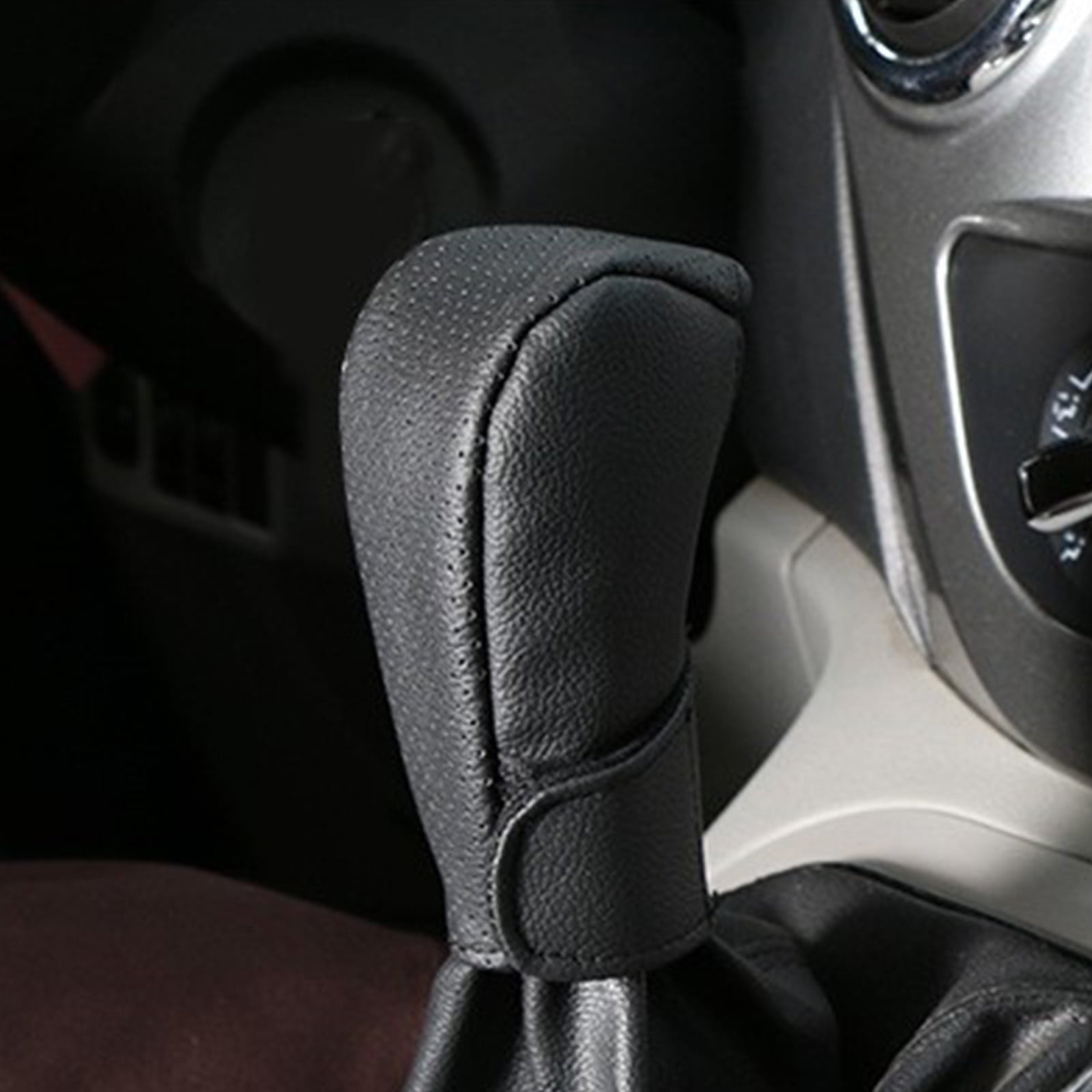 Car Gear Shift Cover,Leather Gear Shifter Cover for Protecting Stick