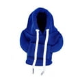 thumbnail image 1 of Car Gear Shift Hoodie, Universal Gear Shift Knob Cover, Hoodie For Car Shifter, Automotive Manual Interior Cute Gadgets, Car Interior Accessories And Decorations-Blue, 1 of 5