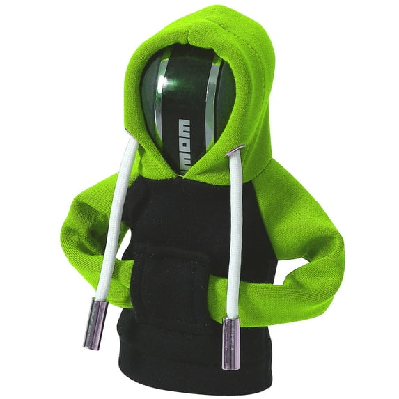 Car Gear Shift Hoodie, Universal Gear Shift Knob Cover, Hoodie For Car Shifter, Automotive Manual Interior Cute Gadgets, Car Interior Accessories And Decorations-Fluorescent green