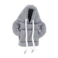 thumbnail image 1 of Car Gear Shift Hoodie, Universal Gear Shift Knob Cover, Hoodie For Car Shifter, Automotive Manual Interior Cute Gadgets, Car Interior Accessories And Decorations-Gray, 1 of 8