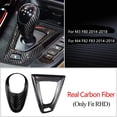 thumbnail image 1 of Car Gear Shift Knob Cap Sticker Panel Trim For BMW M3 F80 M4 F82 F83 2014-18 RHD, 1 of 5