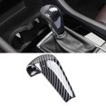 thumbnail image 1 of Car Gear Shift Knob Cover Interior Accessories Decoration Sticker Trim For Mazda 3 CX-30 2022 2021 2020, For Mazda 3 Axela 2022 2021 2020-black, 1 of 5