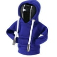 thumbnail image 1 of Car Gear Shift Knob Hoodie, Hoodie Car Gear Shift Cover, Hoodie For Car Shifter, Universal Fit Knob Cover, Automotive Interior Accessories -Blue, 1 of 5