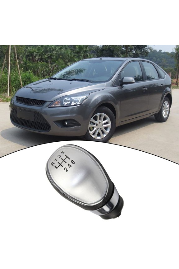 Car Gear Shift Knob Lever Gaiter Shifter Knob For Ford For Fiesta For Focus 6Th Gear