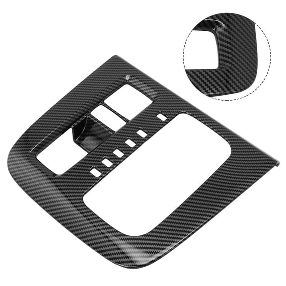 Car Gear Shift Panel Interior Cover Trim Carbon Fiber for Honda for CRV 2023