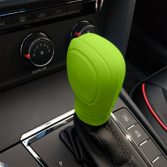 Car Gear Shifter Knob Cover, Elastic Automatic Shifter Protector Anti-Slip Cover, Universal Vehicle Accessories