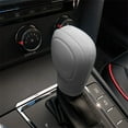 thumbnail image 1 of Car Gear Shifter Knob Cover Silicone Elastic Anti Slip Scratch Resistant Flexible Protector Universal Interior Modification Accessory For Automobile(Gray), 1 of 7