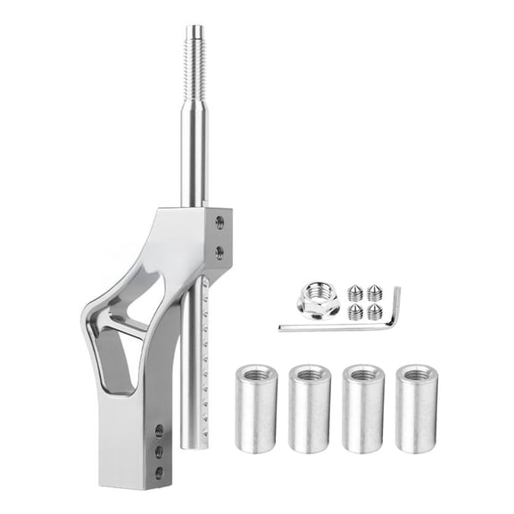 Adjustable Car Gear Shifts Knob Extender General Fit Aluminum Shifter Levering Ergonomic for Enhances Driving Comfort
