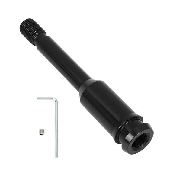 Car Gear Stick Shifter Lever Straight Extension Replacement Black for Toyota T4 1990-2003