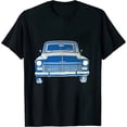 thumbnail image 1 of Car Geek Tees 1971 C10 K10 Pickup Truck Grill View Black T Shirt, 1 of 5