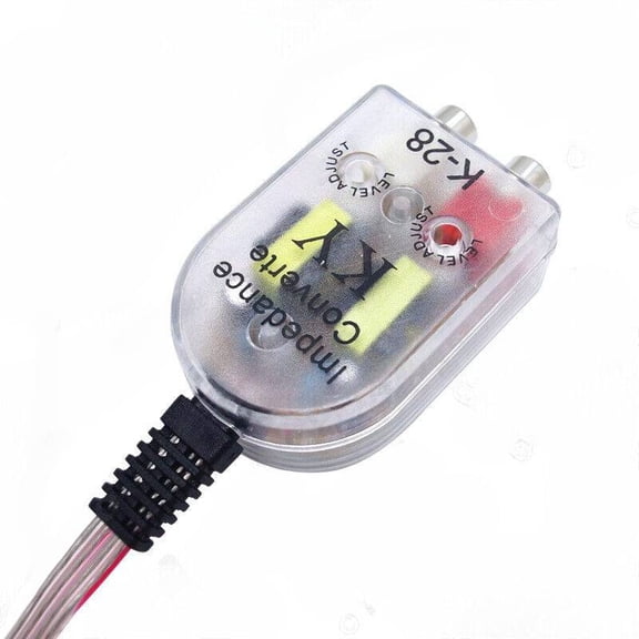 Car General Horn Electric Frequency Voltage Converter Audio Output Connector Audio Audio High to Low