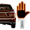 thumbnail image 1 of Car Gesture Light with Remote 3 Mode - LED Hand Finger Light, Car Stuff, LED Car Gadgets and Accessories,Road Rage Led Sign for Car, 1 of 7