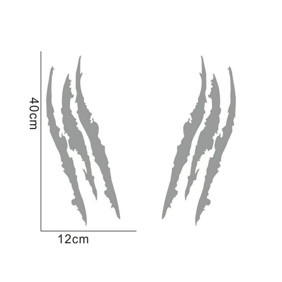 Car Ghost Claw Car Stickers Headlight Decoration Claw Car Stickers Engine Hood Stickers Light Eyebrow Stickers
