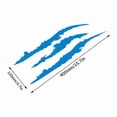 thumbnail image 1 of Car Ghost Claw Decals Headlight Stickers Vehicle Decor Automotive Vinyl Decals Reflective Adhesive Car Accessories, 1 of 1