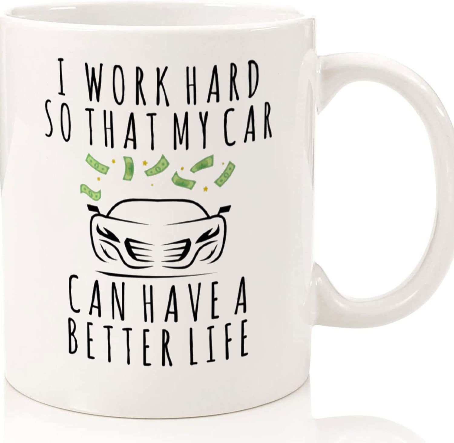 ThisWear Funny Coffee Mug Set Real Cars Have 3 Pedals Car Lover Gifts for  Men Mechanic Coffee Mug Car Coffee Cup Set Car Enthusiast Gifts 11 ounce 2  Pack Coffee Mugs 