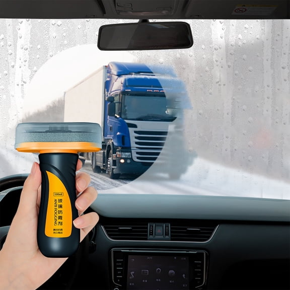 Car Glass Anti Fog Cleaner, Windshield Defogging Agent, Rainproof Glass Coating Paste, Long Lasting Anti Fog Treatment, Auto Mirror Window Cleaner, Clear Visibility Car Care Solution
