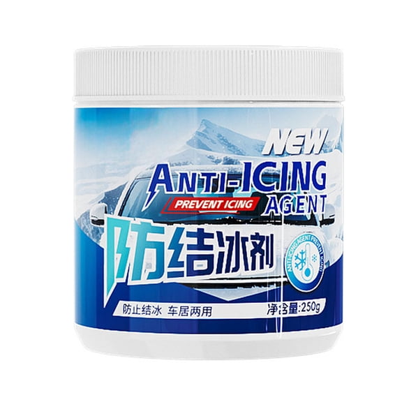 Car Glass Antifreeze And Anti Icing Paste Winter Windshield Protection Balm 250G Prevents Ice And Frost Build Up On Car Windows For Cold Weather Vehicle Care